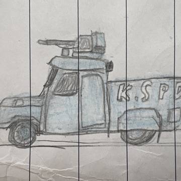 ヴァルキューレ警察学校 遊撃放水車 (旧型)
