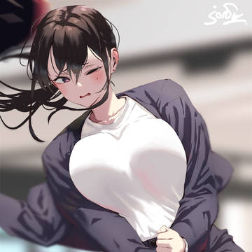 ロデオで振り回される女教師