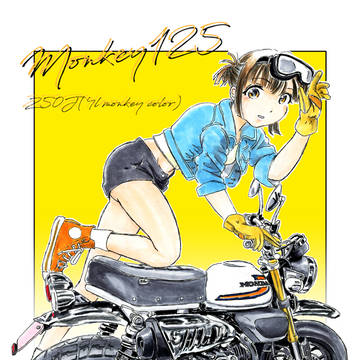 Honda Monkey125(Z50J color)