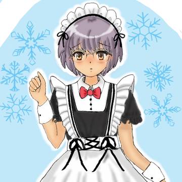 消失長門メイド服