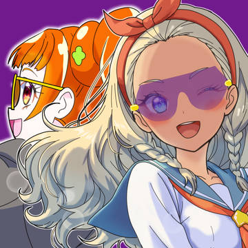 四葉ありす＆天宮えれな（サングラス）