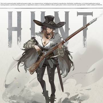 河口人形 春田1865活门步枪。