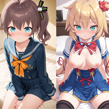 hololive1期生（夏色まつり・赤井はあと）