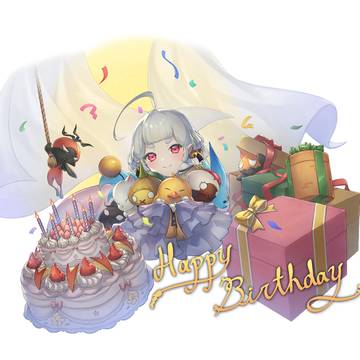 尸紫苑誕生日ファンアート