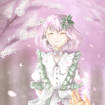 余花にみとれて🎀