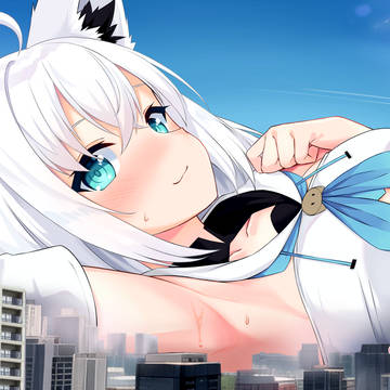 でっかい白上2