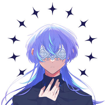 目隠し