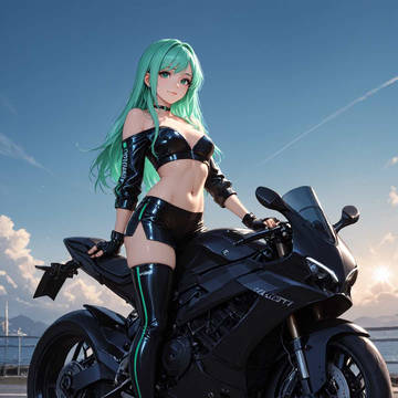 バイクとレースクイーンNo.2