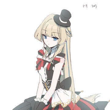 キャラクターにいろんな衣装着せました