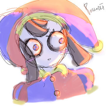 ポムニ描いた