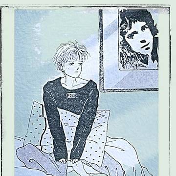 昔描いたマンガの一コマ