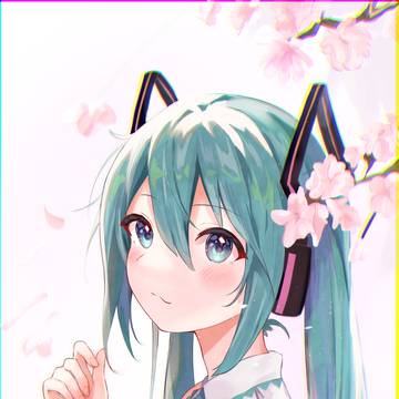 桜　初音ミク
