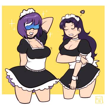 Maid Misato + Major Kusanagi