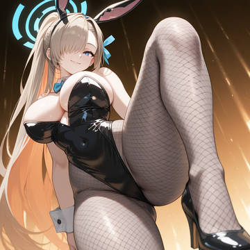 黒バニーアスナさん