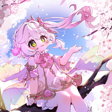 桜ナヒーダの季節ですね
