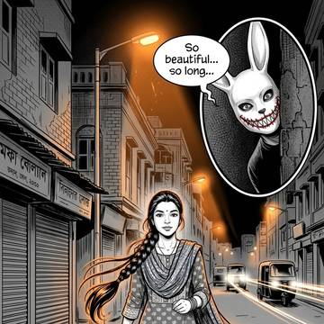HAIR HUNTER Bunny Mask Obsession