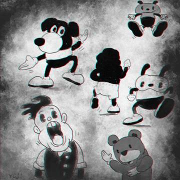 1930CARTOONスタイルイラスト
