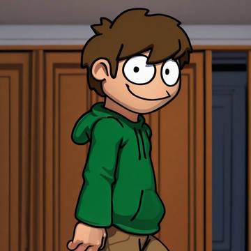 Edd Walking Barefoot In The Hall