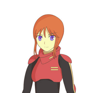 久しぶりに描いたプルツーちゃん