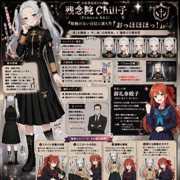 残念院さん プロフィール 雑誌風