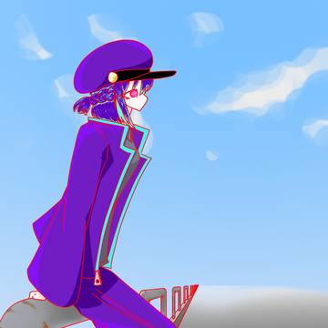 [OC] 걸터앉은 52와 푸른 하늘