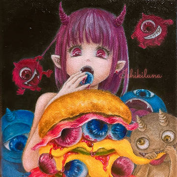 目玉バーガー