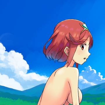 ホムラの水浴び