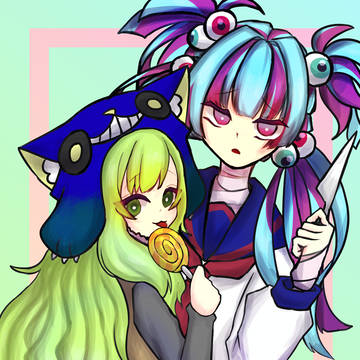 チエちゃんとリツちゃん