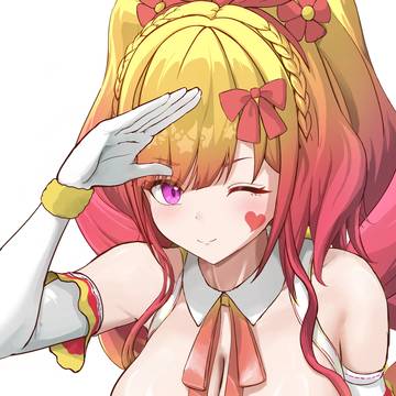 リリスレアちゃん敬礼