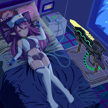 充電中カノンちゃん⚡