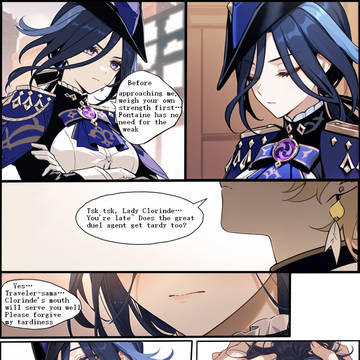 Clorinde: Cold Duel Agent by Day