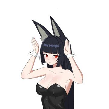 Fox + bunny....?