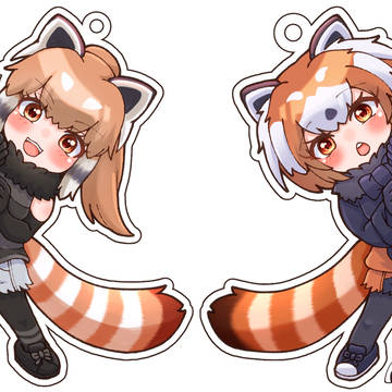 パンチラアクキー