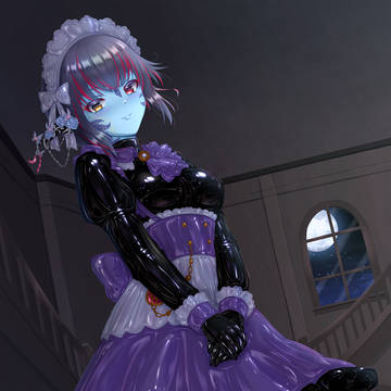 【Skeb】ラバーメイドドール
