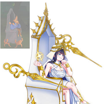 Kronii as Regent Heir to the Thr