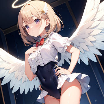 今日のお題のフリル娘さん