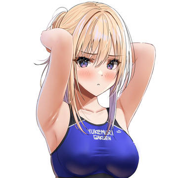 楓ちゃんが陸上ユニ着て腋見せてくれたやつ
