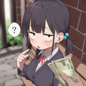 冴えないおっぱいロリJKと援交中出しえっち