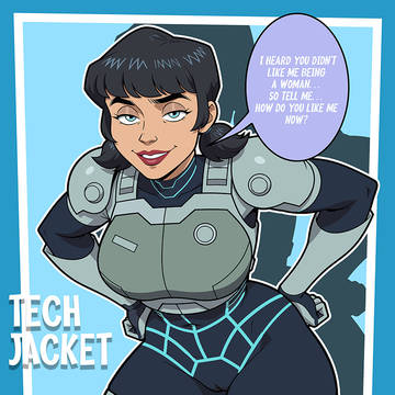 Tech Jacket Zoe Arrives