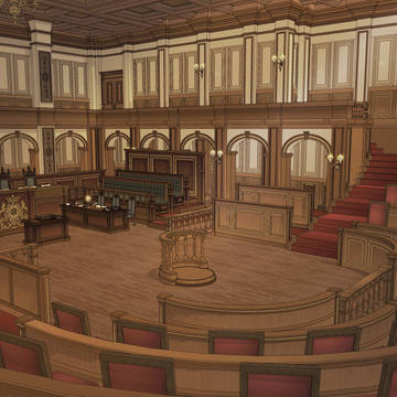 北部大公の貴族裁判所|3D背景