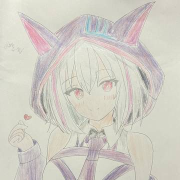 久々に描いたうらら