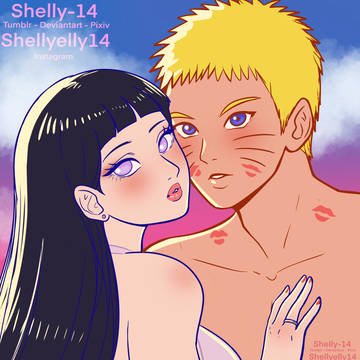 Naruhina at Sunset