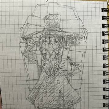 きゆづきさとこ『棺担ぎのクロ。 ～懐中旅話～』模写