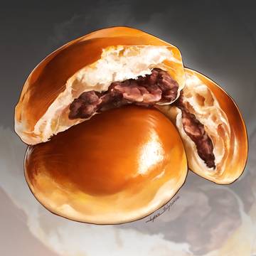 Red bean bread