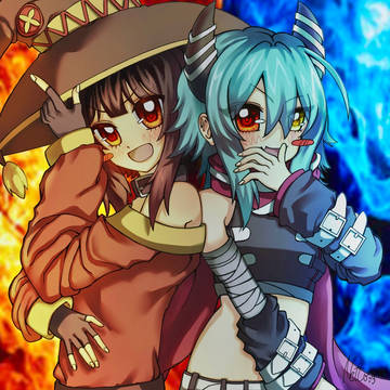 anna and megu best chuuni combo