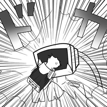 本当に画面越しに殴ってくるオゾルノイさん