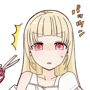 前髪切りすぎたととち