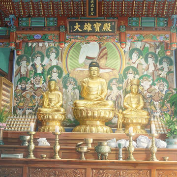 [時間差分アリ]寺の室内風景