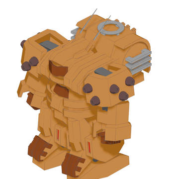 【オリロボ】重装甲兵 ガンザ