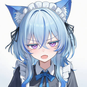 岸宝的猫耳女仆头像